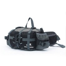 도나샵 등산배낭 힙색 아웃도어 크로스백 sh-42849, 블랙