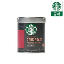[공식] 스타벅스 다크 로스트 아메리카노 캔 90g, 없음