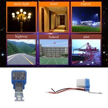 IOT 스마트홈 와이파이 무선 자동 켜기 광전지 가로등 스위치 1 개 사진 제어 센서 AC 50-60Hz, 02 AC 110V