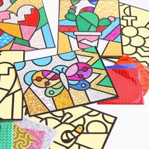 만들기자랑팝아트 포일아트/호일아트/포일아트만들기/만들기재료, 팝아트포일아트, 팝아트포일아트-사과