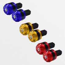 MOXI 스즈키 버그만125 200 튜닝 바앤드캡 핸들발란스 A1, 레드