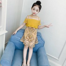 루비키즈 여아 유아 여름 레이어드 쉬폰 원피스 352