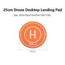 랜딩 범용 접이식 드론 패드 DJI 에어 3 2S 미니 2/3 프로 매빅 FPV 아바타용 방수 빠른 헬리콥터 액세서리, [01] Drone Universal, [02] 25cm landing pad