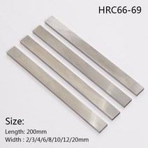 길이 200mm 고속 강철 터닝 공구 너비 2 ~ 흰색 나이프 바 슈퍼 하드 블랭크 선반 가공 1 개, 05 3x8x200mm