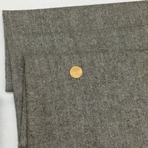양모원단 양털원단 모직 능 직물 헤링본 트위드 원사 염색 빈티지 가을 옷감 가벼운 무게 바느질 정장 블 코트 DIY 공예 Tissu 4673EA 4673EA67, 50X150cm, 05 5