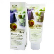 주부습진 승무원 네일샵 보습력좋은 3W클리닉핸드크림-올리브100ml