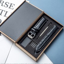 퓨처타임 핀버클형 소가죽 시계줄 DW호환가능(20mm-22mm)