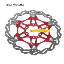 사이클 브레이크 자전거 산악 로터 160mm/180mm/203mm 스테인레스 스틸 강력한 열 분산 플로팅 MTB 디스크 패드