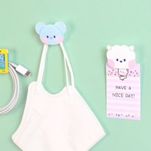 [BT21] 아크릴 마그넷 클립 세트 - 미니니/집게 자석 캐릭터클립, 쿠키