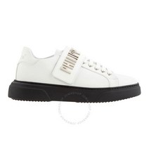 Philipp Plein 남성 가죽 로우탑 로고 코트 스니커즈 브랜드 사이즈 39( US 6)