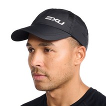 [2XU] 런캡 모자 (벨크로 타입) 2XU RUN CAP, BLACK
