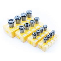 고정밀 0005mm CNC 밀링 공구 홀더 조각 기계 선반 1 세트ER11 ER16 ER20 ER25 ER32 ER40 스프링 콜렛 척 AA, AA ER40-24PCS