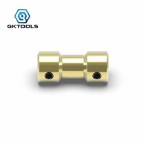 플로피디스크 GKTOOLS-황동 플렉시블 모터 샤프트 커플링 커플러 D9L20 2mm/2.3mm/3mm/3.17mm/4mm/5mm/6mm, 02 2mm to 2.3mm
