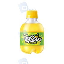 아이들간식 뿌요소다 파인애플 작은pet 12개+12개=24개 맛좋은 탄산음료 톡톡튀는 소다음료 팔도
