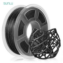 Sunlutwingkling PLA 1.75mm 필라멘트 1kg/2.2lbs 3D 프린터 용 FDM 프린터 재료 및 진공 패킹 포함 3D 펜, 01 PLA Twinkling Black