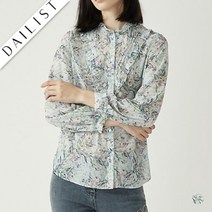 [올리비아로렌] [데일리스트]플라워 프릴 블라우스 MDBNLYS2271