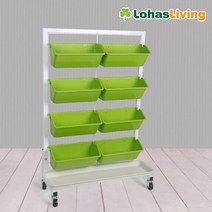 로하스리빙 스탠드 베란다 텃밭세트, 1.그린(GREEN)
