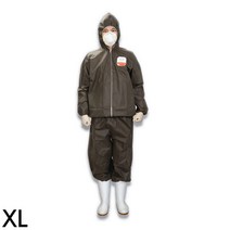 애니세이프 SBW 일회용 방진복 투피스 진회색 XL 1P