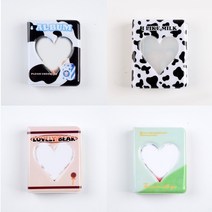 앨범 포토앨범 포토카드 포카 3inch 40 pockets 사진 책 인생네컷 아이돌앨범, 보라색1