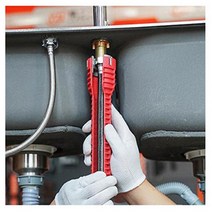 싱크대렌치 세면대 수전교체 수도관 배관 만능 다용도렌치, 상세페이지 참조