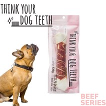 THINK TOUR DOG 소고기 연어 오리 치킨 딩고 우유껌, 1개, 소고기 딩고 우유껌 1p