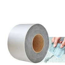 특수 접착제 바르는 용접제 철강 라디에이터 물 탱크 금속 누출 알루미늄 호일 부틸 고무 테이프 중지 스틱 방수 수리 수정 테이프 자체 접착 지붕 호스 해양 유지 보수, 없음