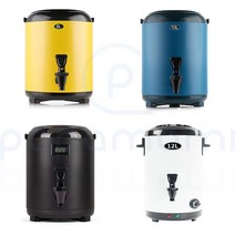 파파모미 업소용 보온통 대용량 6L 보냉통 전기물끓이기, 12L 화이트