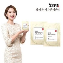 보의당 왕혜문 체감한끼선식 2박스 / 식사대용 아침대용, 단일옵션, 상세 설명 참조
