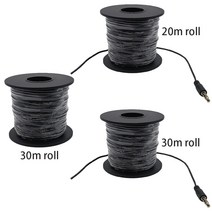수중 검사 카메라용 어군 탐지기 비주얼 앵커 케이블 1.8mm 주석 도금 구리 HD 전송 케이블, 3.5mm 잭으로 20m