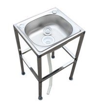 이동식세면대 간이세면대 언더볼 다리 매립형, B.높이 75cm 42 - 36cm, 1개