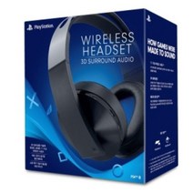 [중고]PS4 SONY 소니 정품 플레이스테이션 플래티넘 와이어리스 무선 헤드셋 3D 서라운드 오디오 (PS4 PSVITA PS용) 플스 헤드폰, 999, [중고]PS4 무선 헤드셋 3D 서라운드