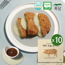 [선진김밥돈까스] 제주오늘 치즈 돈까스 10팩+ 소스10개, 10팩, 120g