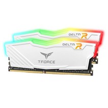 T-Force 32G PC4-28800 CL18 Delta RGB 화이트 16Gx2