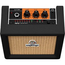 ORANGE 오렌지 크러쉬 미니 기타 앰프 블랙 904g 15cm
