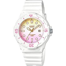 [카시오] CASIO 아날로그 손목시계 LRW-200H-4E2V 여성 키즈 치프 카시오 글로스 화이트 × 파스텔 핑크 그라데이션 해외 모델