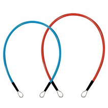 해동 돌돔 와이어꿰미(4개입) HA-1664, 50cm (레드)