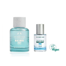 더바디샵 블루 머스크 제스트 오 드 뚜왈렛 60ml+화이트 머스크 프리 오 드 퍼퓸15ml[신세계의정부점]