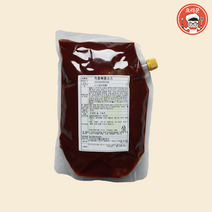 불맛나는 직화 볶음 소스 2kg 불향 불맛 양념 제육, 1