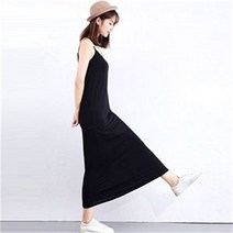 셀러허브 패션 [오노마] ONM 어깨끈 롱원피스 SD-7089