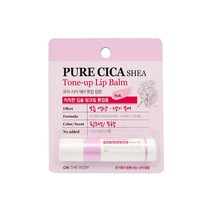 현아몰 온더바디 퓨어시카 쉐어 카밍 립밤 4.1g 입술보호제, 퓨어시카 쉐어 카밍 핑크 립밤 4.1g