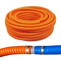 신성 나선호스 25mmx50m 펌프호스 양수기 농업용, 1개