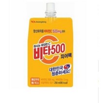 광동제약 비타500 치어팩, 125개, 250ml