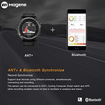 자전거속도계 주행거리 방수 Magene-S3 + 자전거 속도 케이던스 센서 ANT 블루투스 무선 듀얼 로드 MTB 액, 01 1Pc S3 Sensor