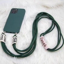 에이와이 미니멀 크로스 목걸이 아이폰 휴대폰 핸드폰 케이스