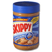 Skippy 스키피 땅콩버터 청크 462g 단품, 02 스키피 청크 462g, 02 스키피 청크 462g