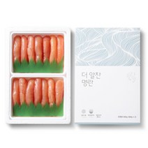 [비에스푸드] 무색소 무발색제 저염 더알찬 온 명란 800g (400g x 2개), 1개