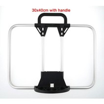 Trigo-자전거 S-가방 프레임 숄더 백팩 배스킷백 프레임 브롬튼 프론트 캐리어 자전거 액세서리, RH H30XW40cm