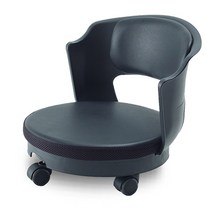 온가구 온라인가구단지 마크 좌식 바퀴형 의자 4colors, 와인