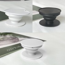 스마트톡 재료 핸드폰 부자재 만들기 손잡이 그립톡, 1톡소켓-블랙평면