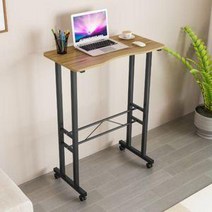 보조데스크 스탠드형 이동식 졸음방지 키높이책상, 쿠키